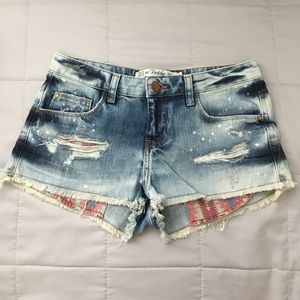 Zara Denim Shorts Size 2