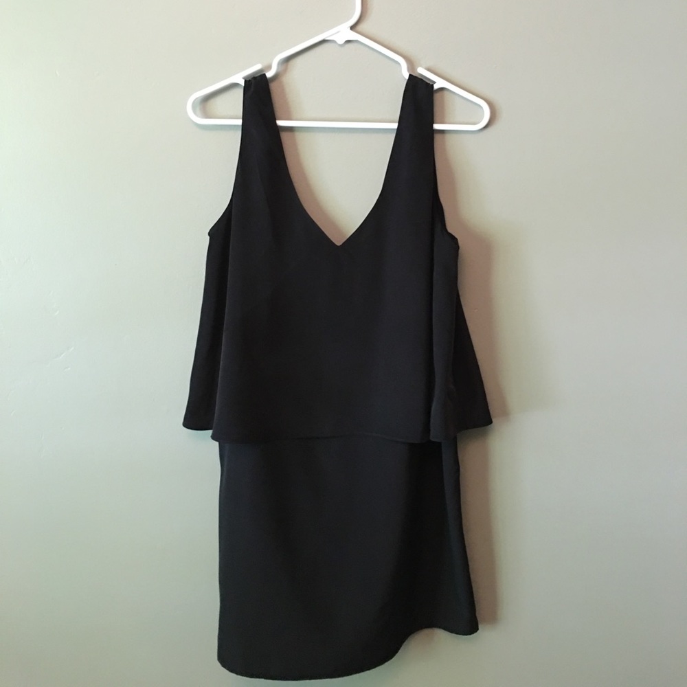 Forever 21 black layered dress