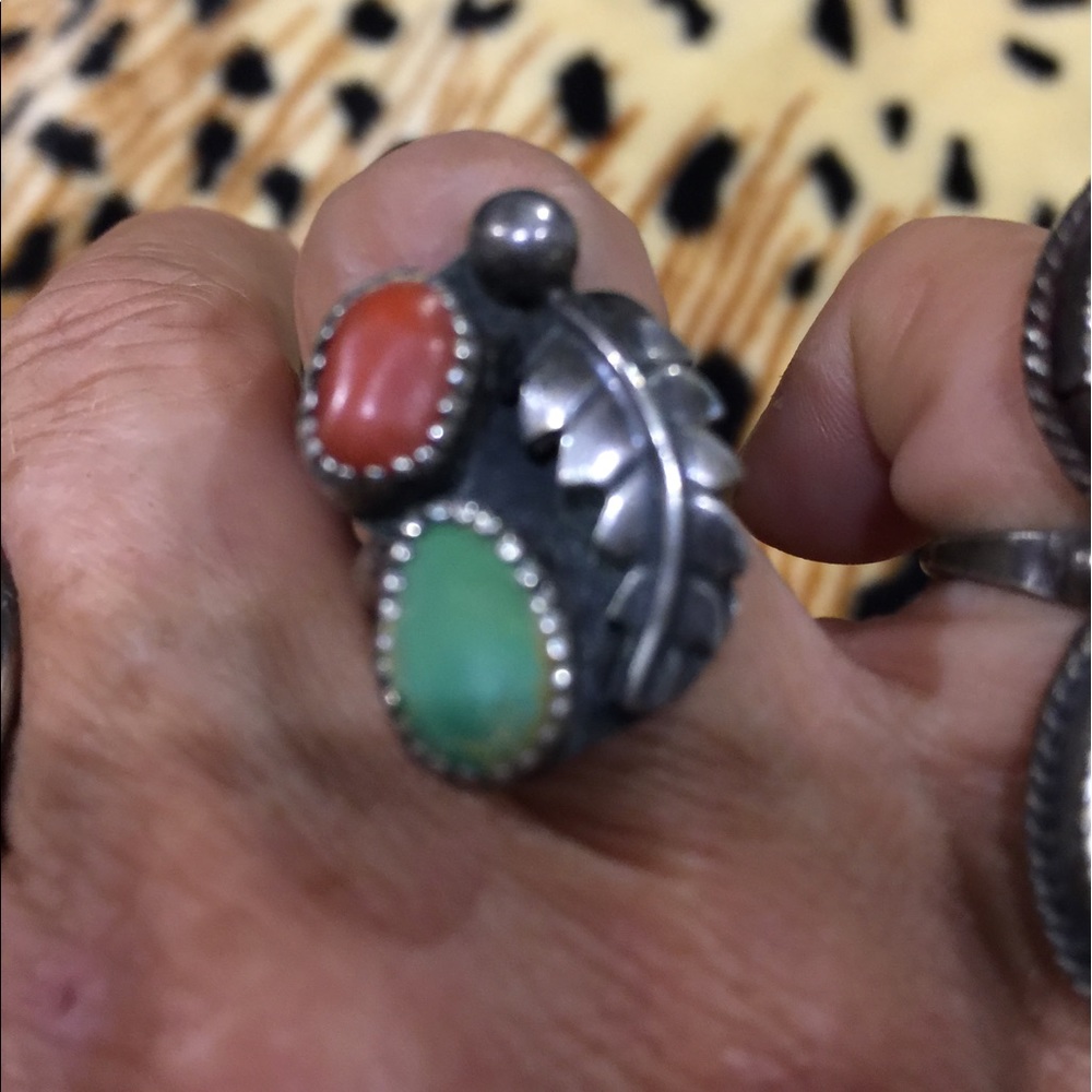 Size 6, Vintage Sterling silver ring