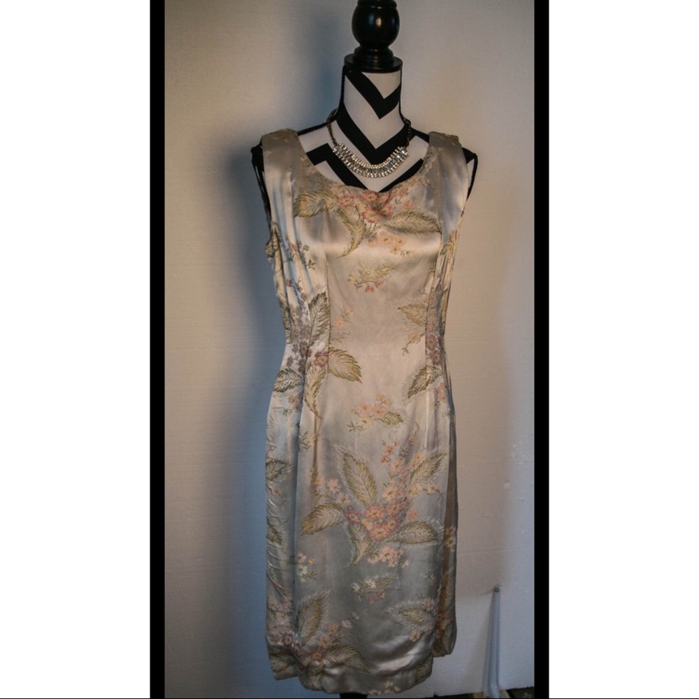 Mad Men style vintage 60's cocktail dress