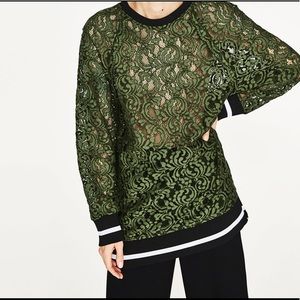 ZARA LACE TOP