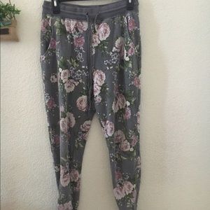 Floral Joggers/Sweats