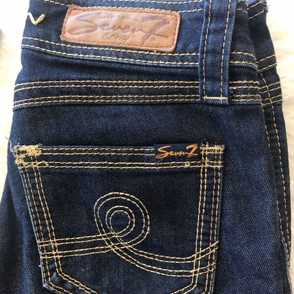 Seven7 Dark Blue Jeans - Picture 3 of 3