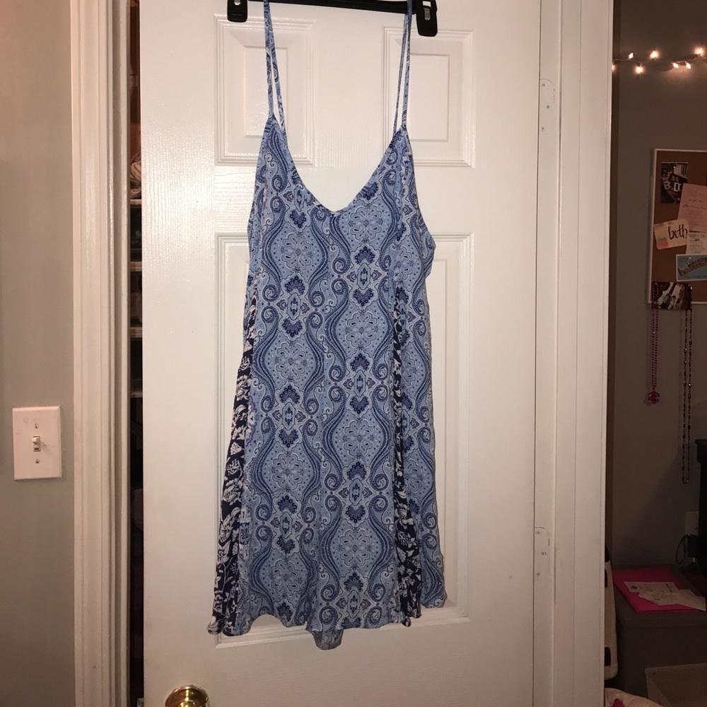 Fringe blue jumper