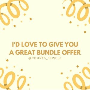 Bundle the items and let me send you a offer!