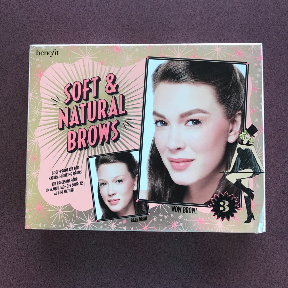 New Benefit Soft & Natural Brows Makeup Kit!!!