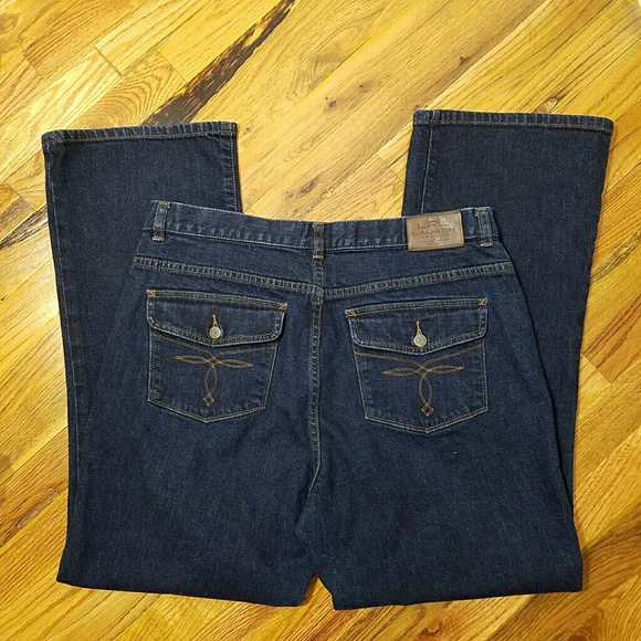 Lauren Ralph Lauren Straight Leg Dark Jeans 14/29 - Picture 3 of 6