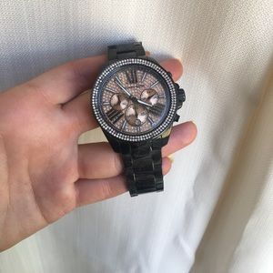 Michael Kors Watch - Black/Rose Gold