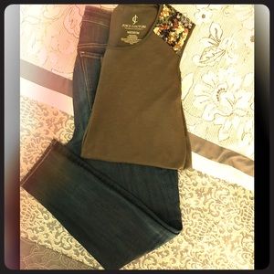 NWOT - Embellished Juicy Couture Top