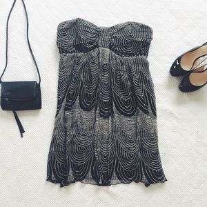 Express Strapless Dress
