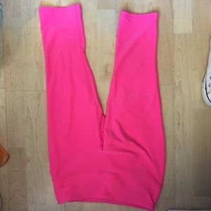 Nike hot pink leggings