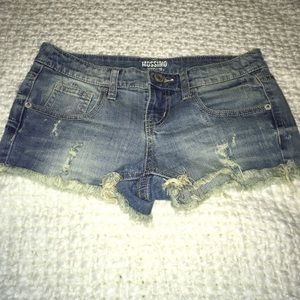 Mossimo Supply Co Distressed Shorts