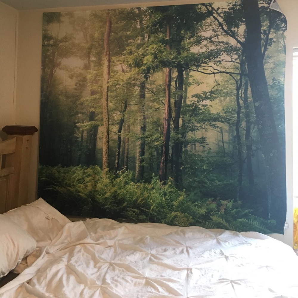 URBAN OUTFITTERS forest tapestry
