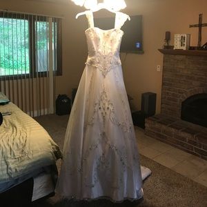 Moonlight wedding dress.