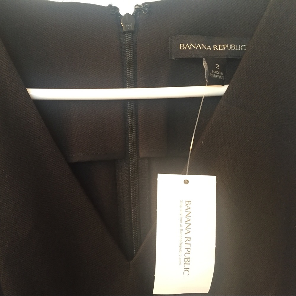 *SOLD * NWT banana republic v neck dress size 2 - Picture 5 of 7