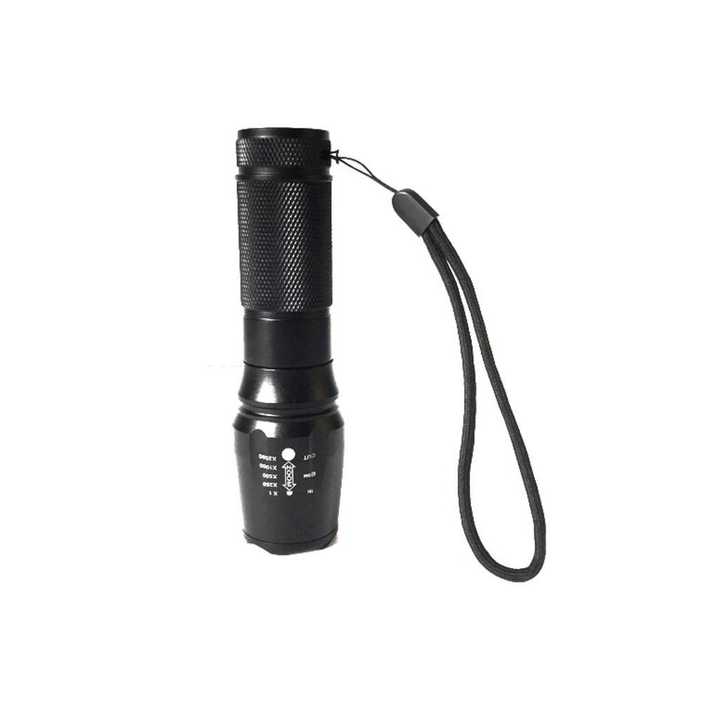 LED Flashlight Zoom Xtra Bright Camping House Safe