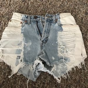 Levi jean shorts