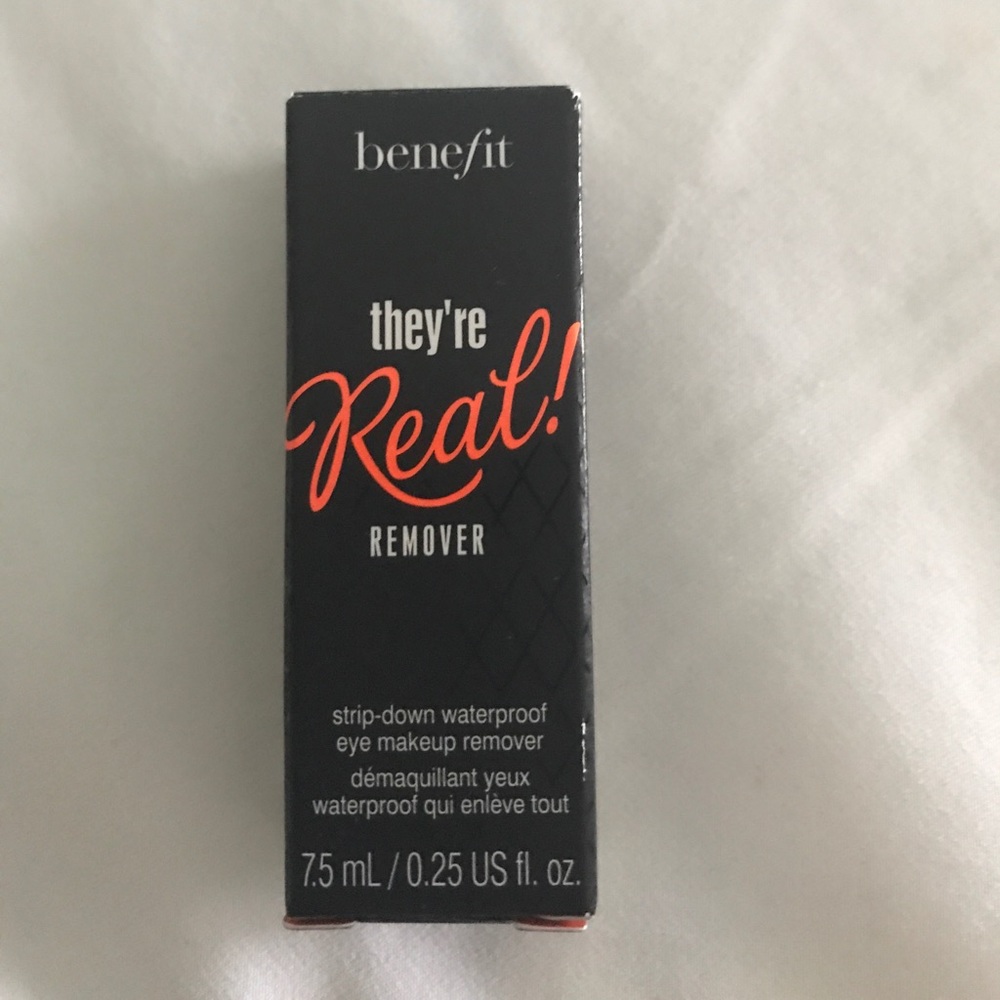 Benefit they're real remover