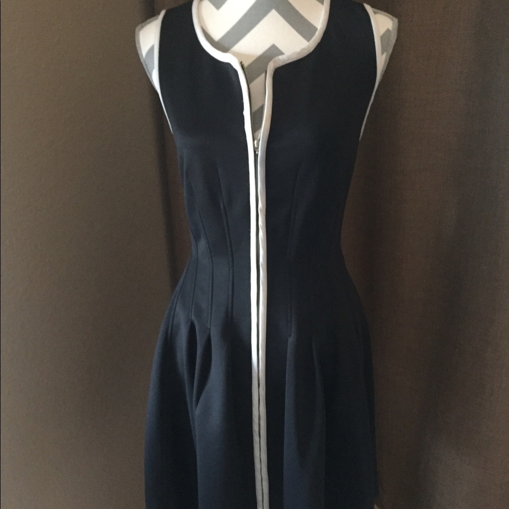 Betsy John Black Neoprene dress