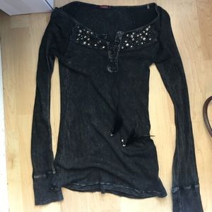 Black Sparkle Shirt