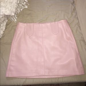 Brand new leather skirt w tags!