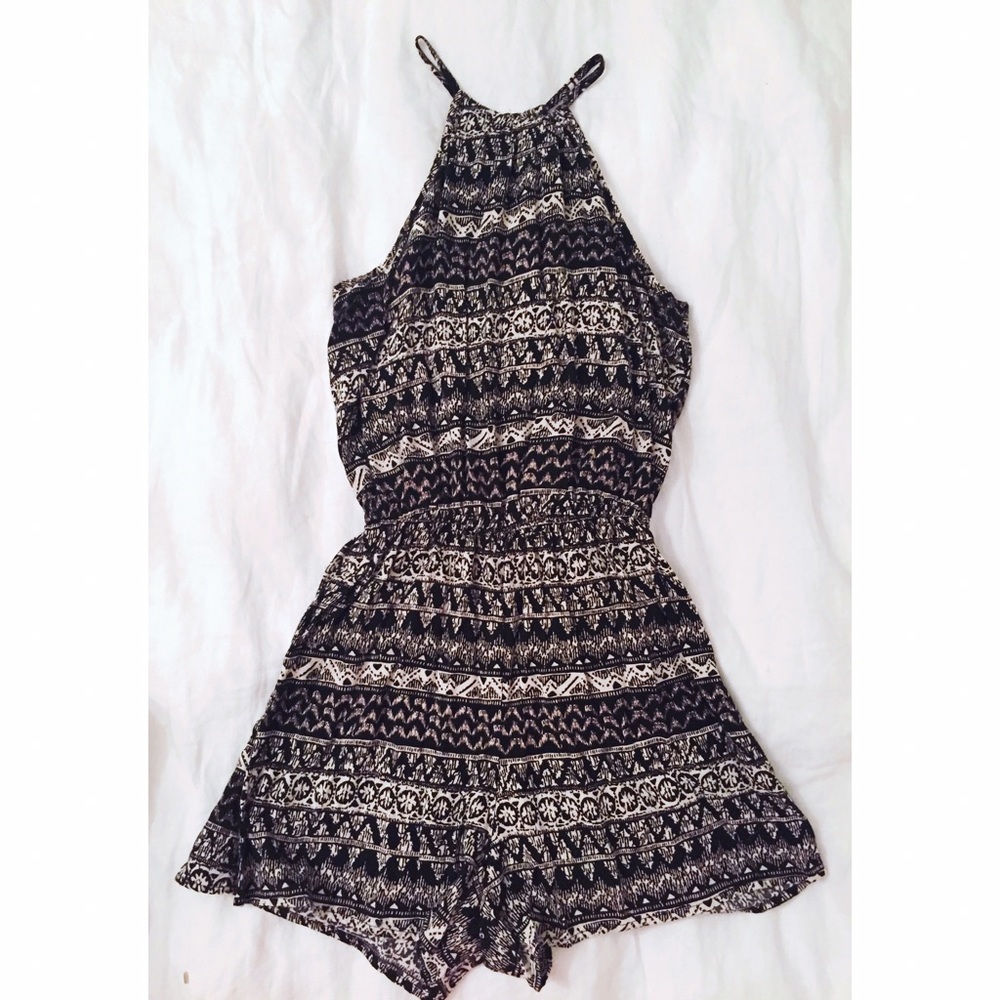 Hollister Tribal Print Romper