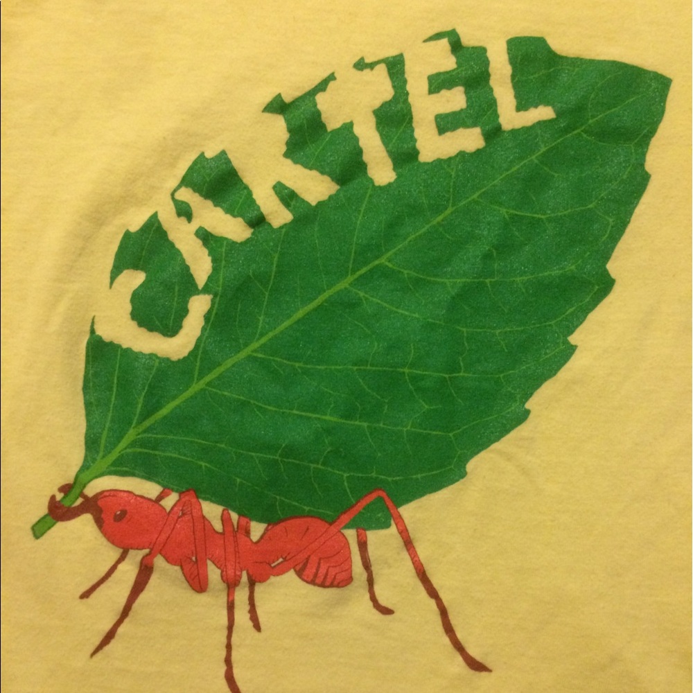 Yellow Cartel band tee
