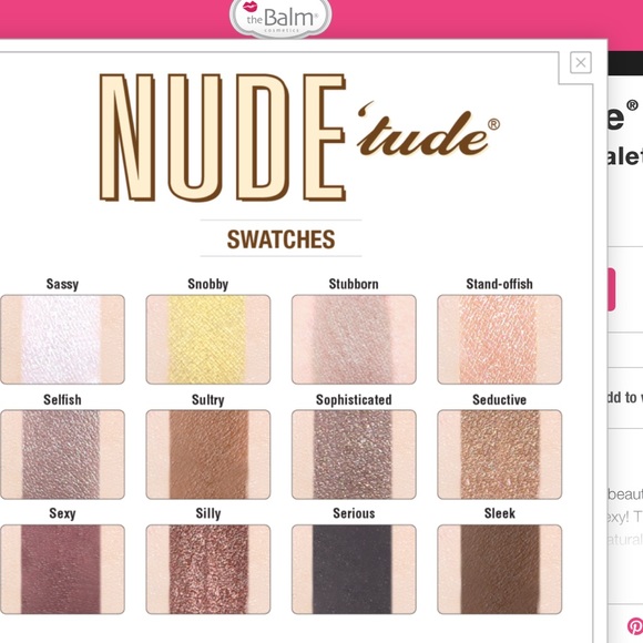 ✨LAST ONE!!!!! ✨NUDE 'tude®
Nude Eyeshadow Palette - Picture 2 of 3
