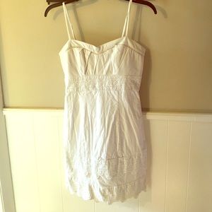 Super cute White spaghetti strap dress