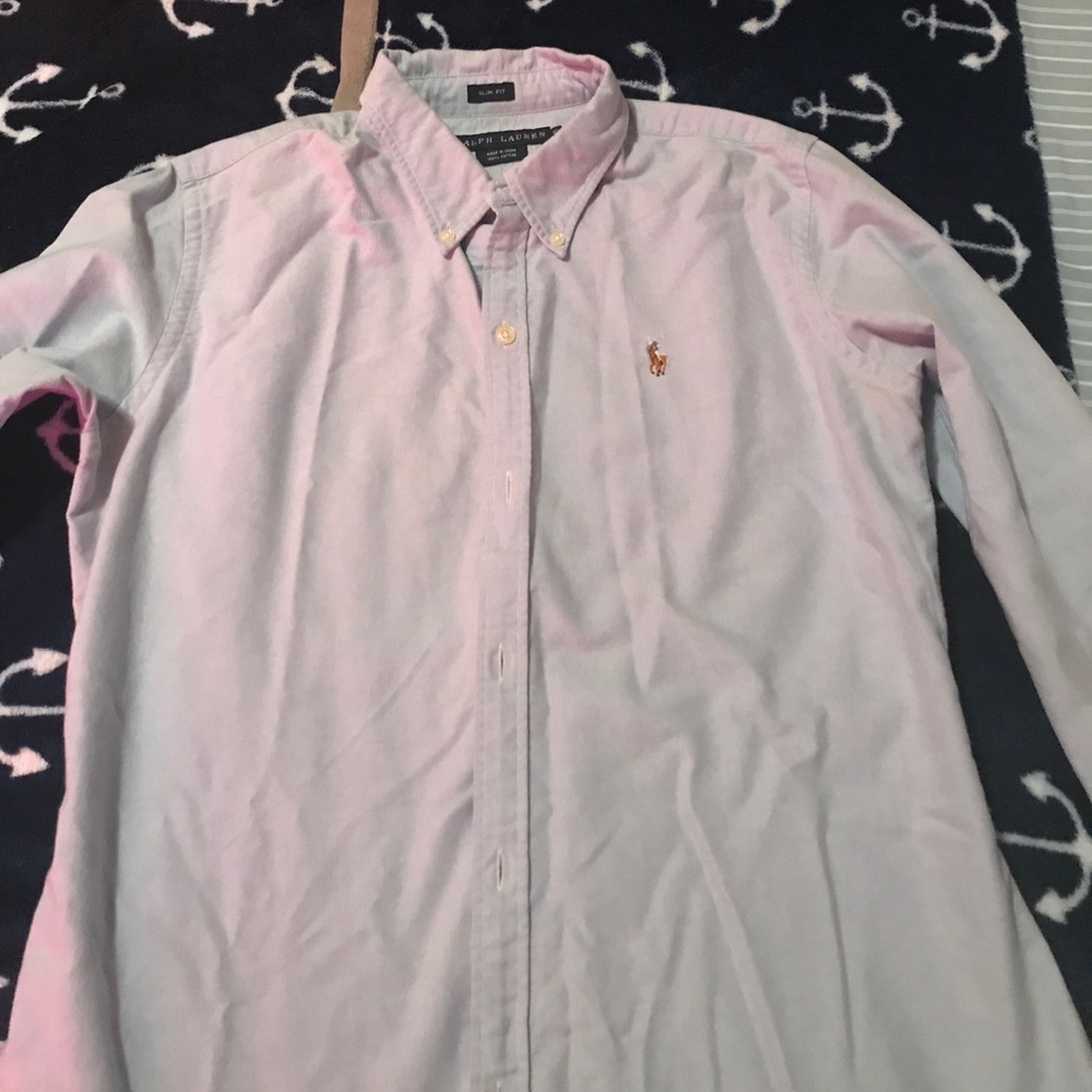 Ralph Lauren women's chambray shirt size 10 slim