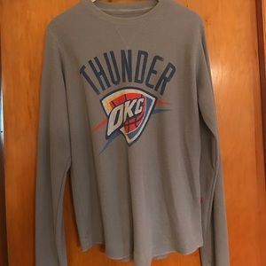 Long sleeve OKC thunder shirt
