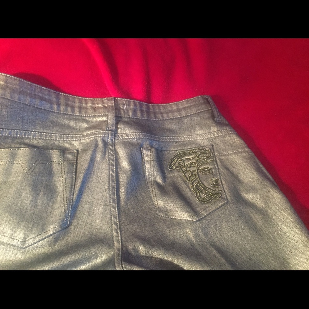 Versace collection metallic color