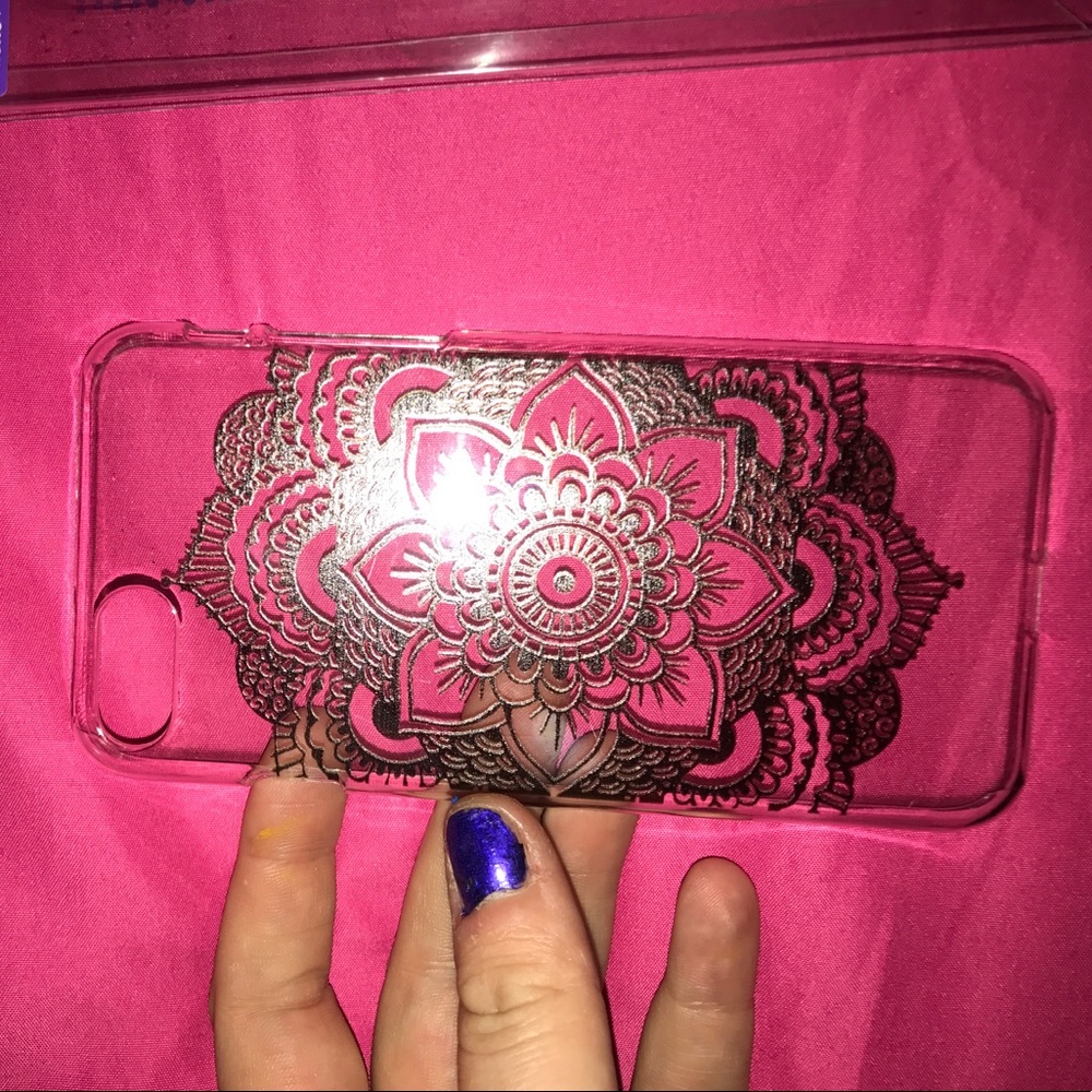 Clear mandala case iPhone 7