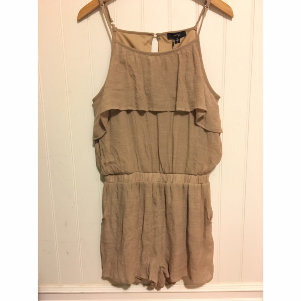 Taupe Romper