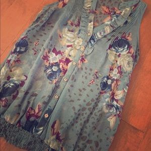American Rag floral print blouse