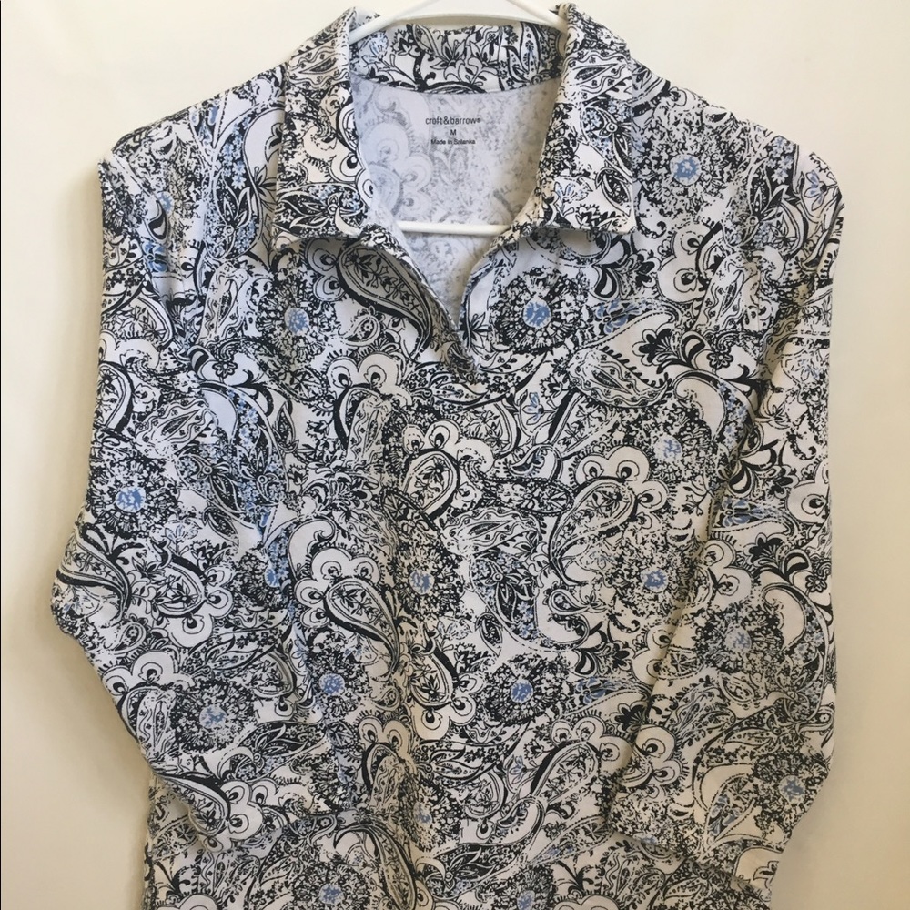Craft & Barrow pullover, polo shirt 3/4 sleeve