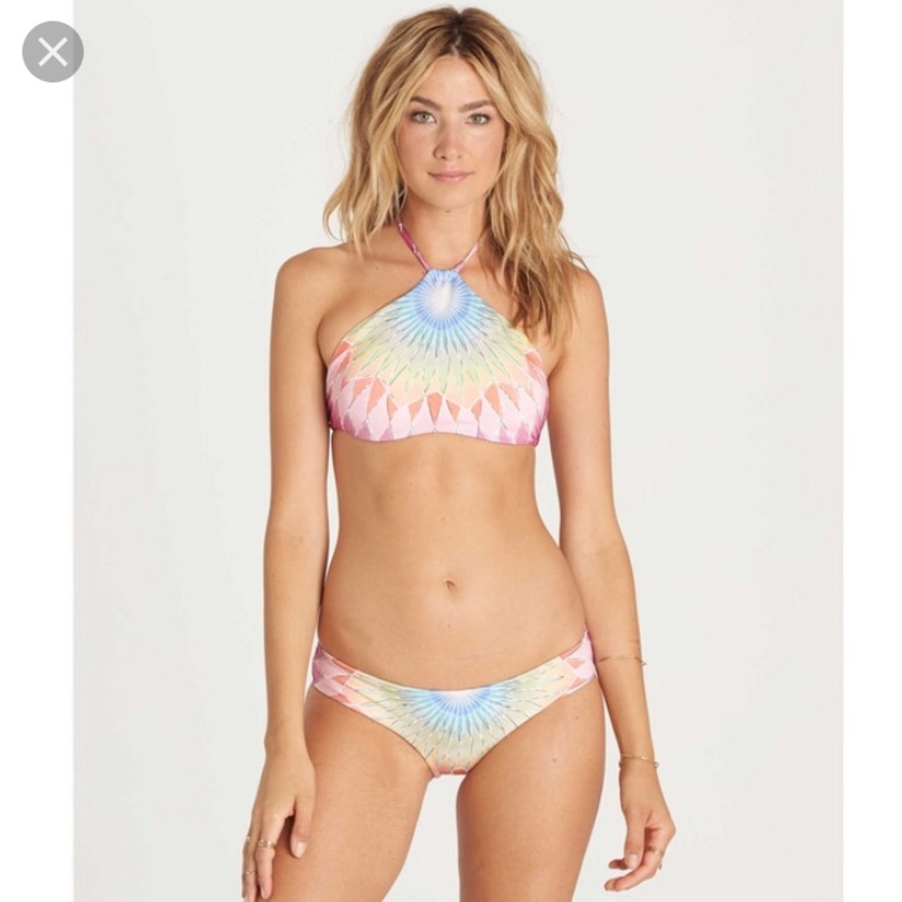 Billabong sunshine daze high neck bikini