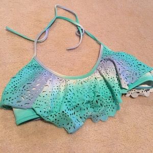 Victoria's Secret PINK bikini top with cutout top