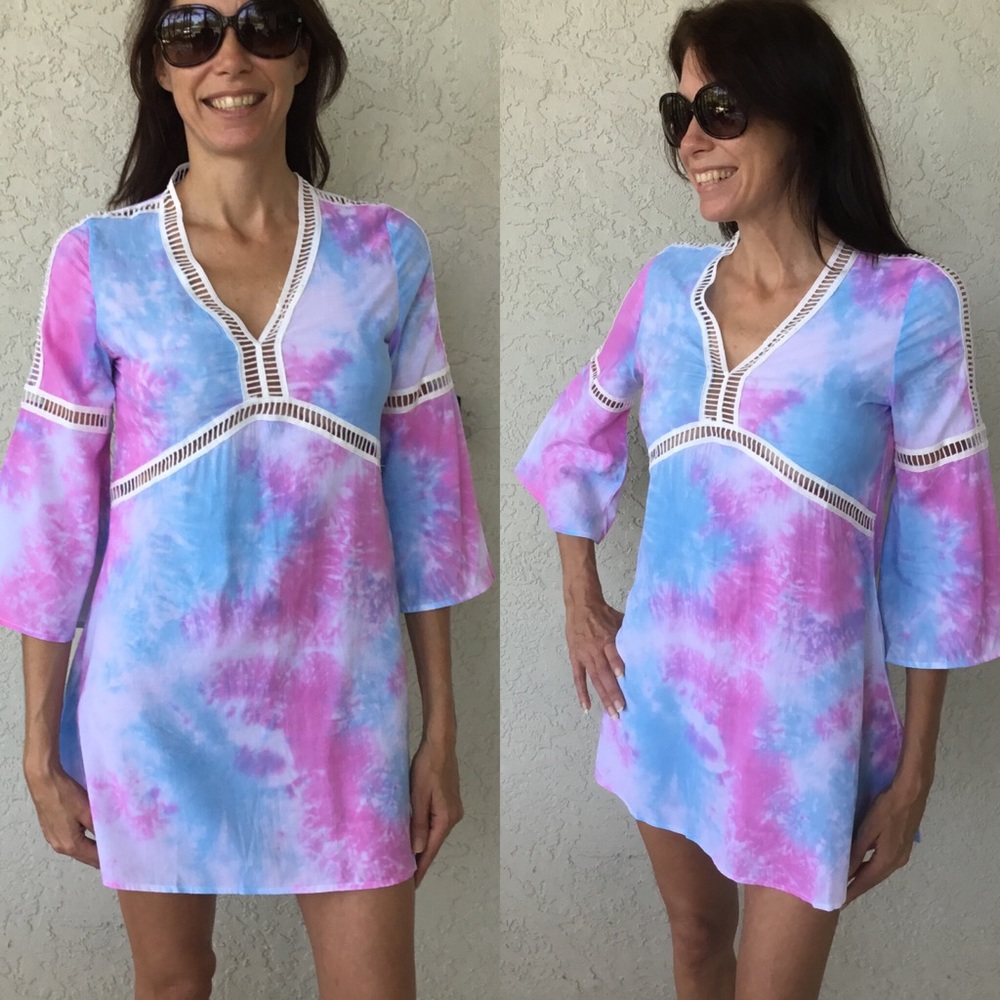 Tie Dye Tunic S,M - Picture 3 of 3