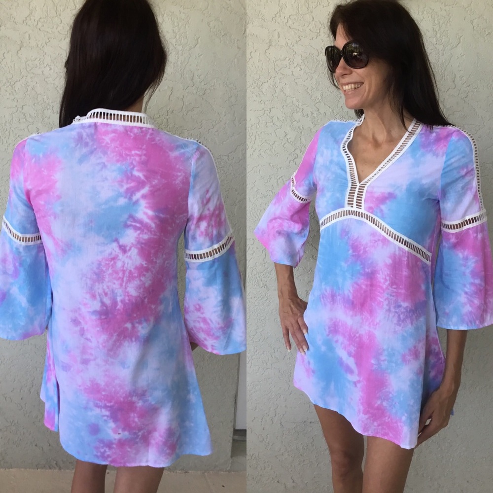 Tie Dye Tunic S,M - Picture 2 of 3