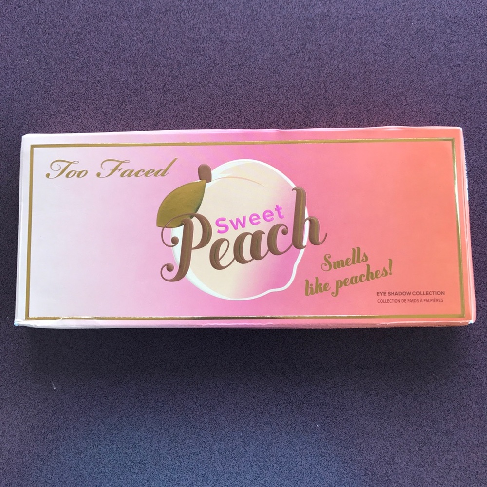 Too Faced Sweet Peach Eyeshadow Collection!!