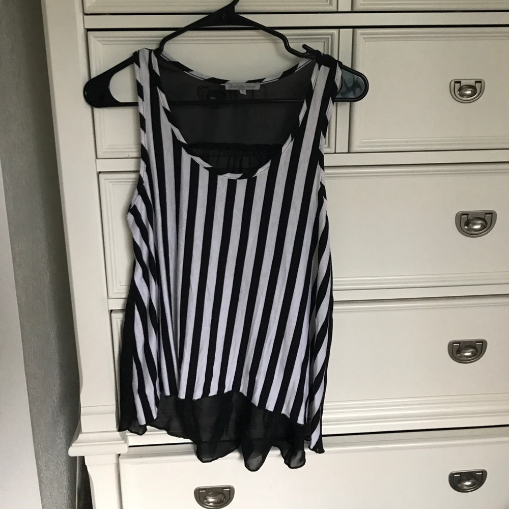 Stripped tank top
