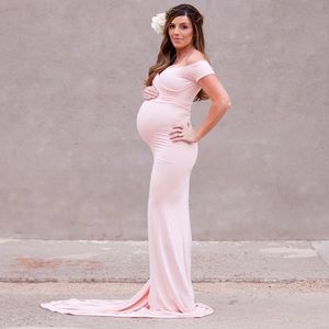 SewTrendy maternity dress worn once; Audrey style
