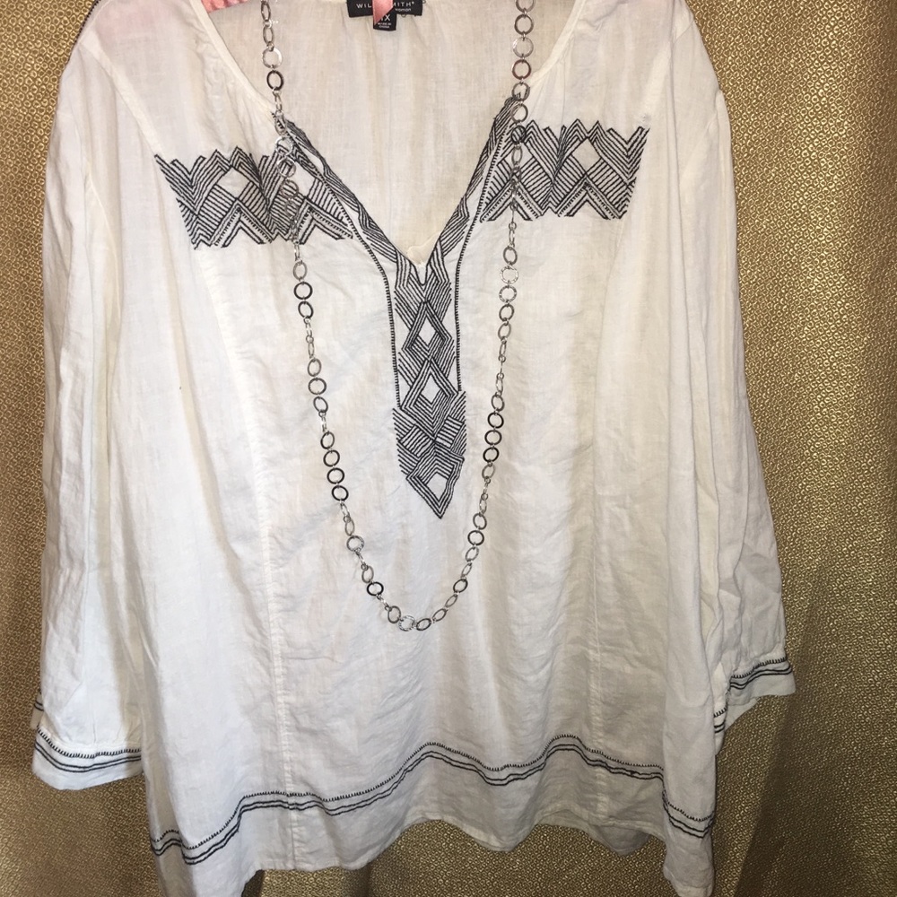 Willi Smith linen Tunic