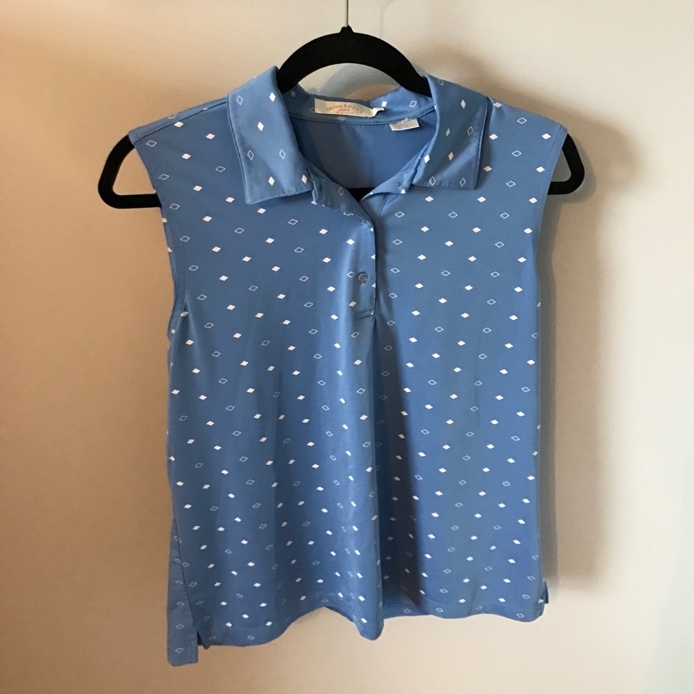 Monterey club blue golf shirt