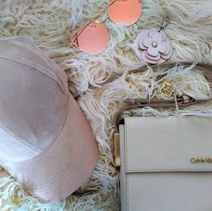 Light pink baseball hat