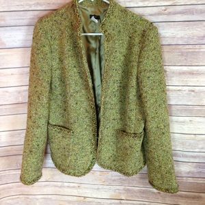 J Crew Green Blazer Jacket