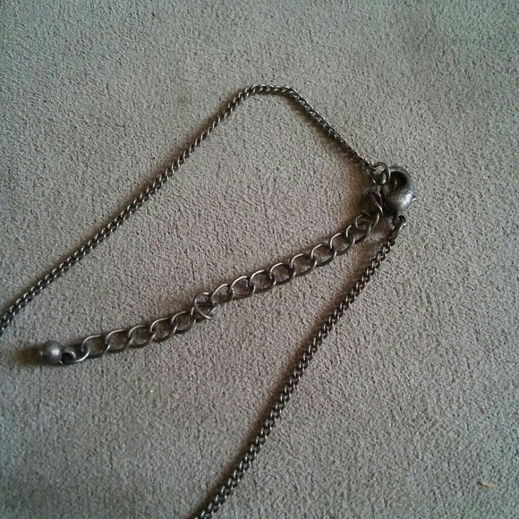 "M" Charm Necklace - Picture 4 of 5