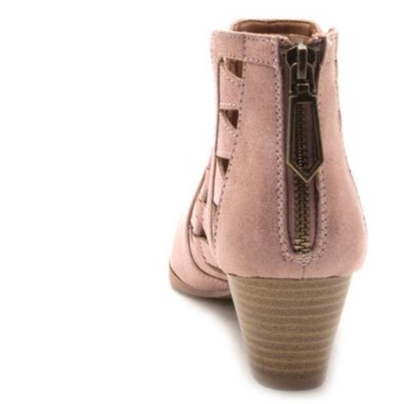 ✨Last One✨Blush cutout ankle booties - Picture 5 of 5