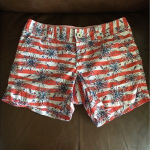 Lilly Pulitzer firework shorts